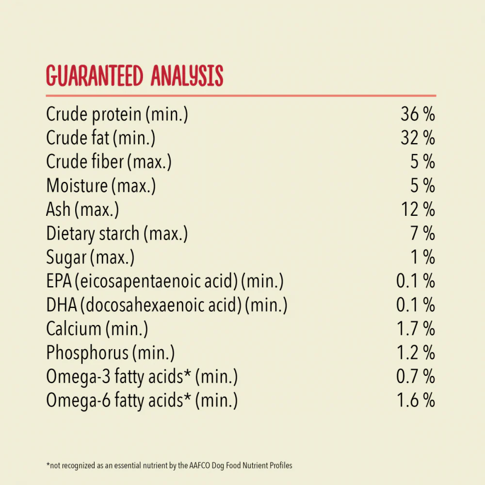 ACANA Freeze Dried Dog Food & Topper, Grain Free, High Protein,  Fresh & Raw Animal Ingredients, Ranch Raised Beef Recipe, Patties - Image 6