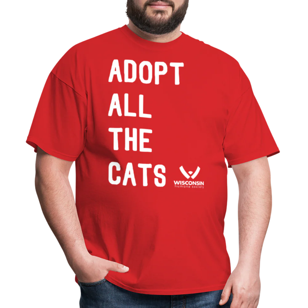Adopt All the Cats Classic T-Shirt - Image 10