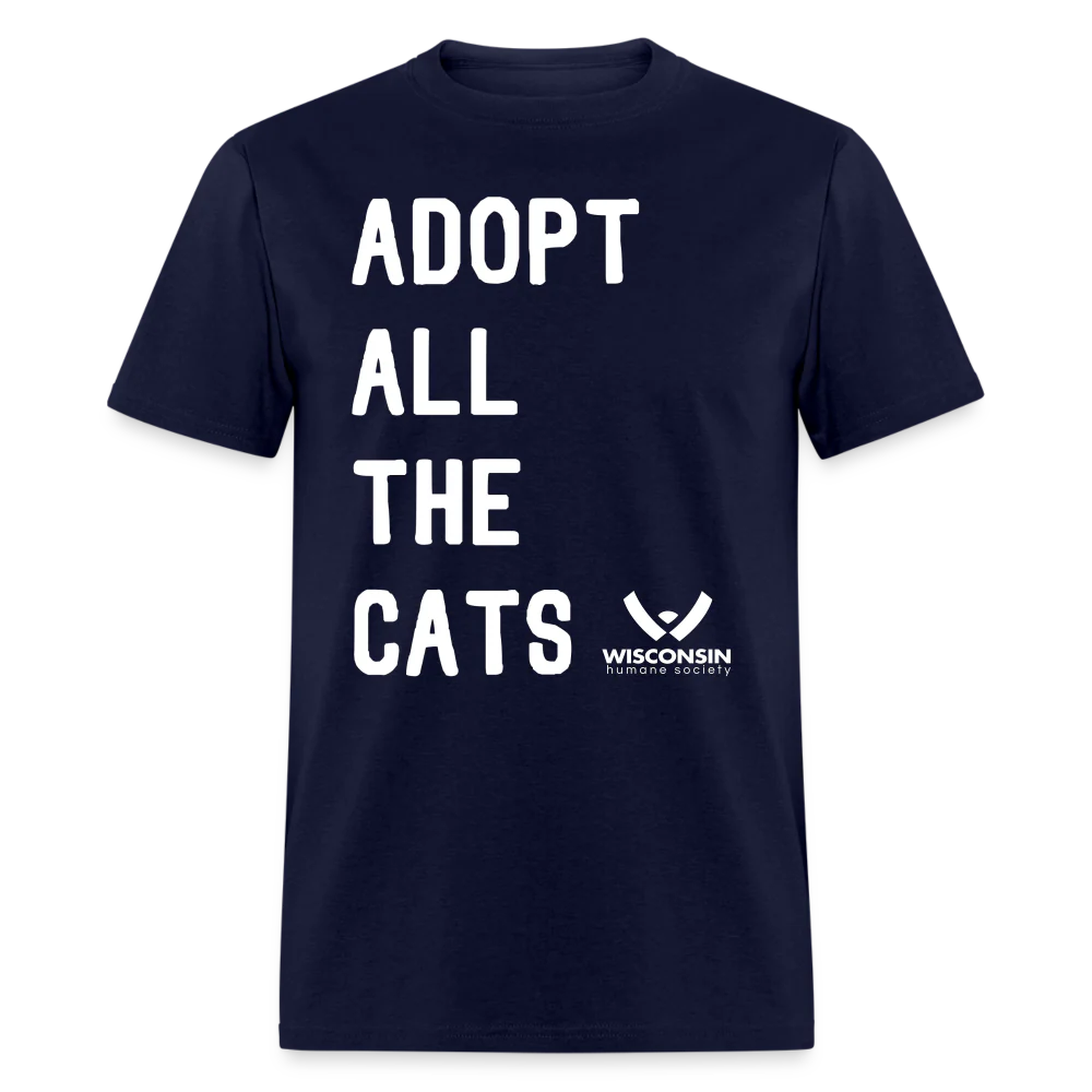 Adopt All the Cats Classic T-Shirt - Image 15