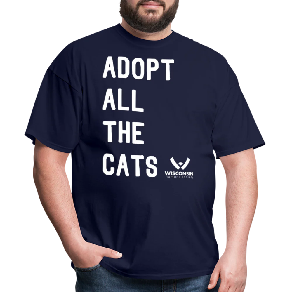 Adopt All the Cats Classic T-Shirt - Image 16