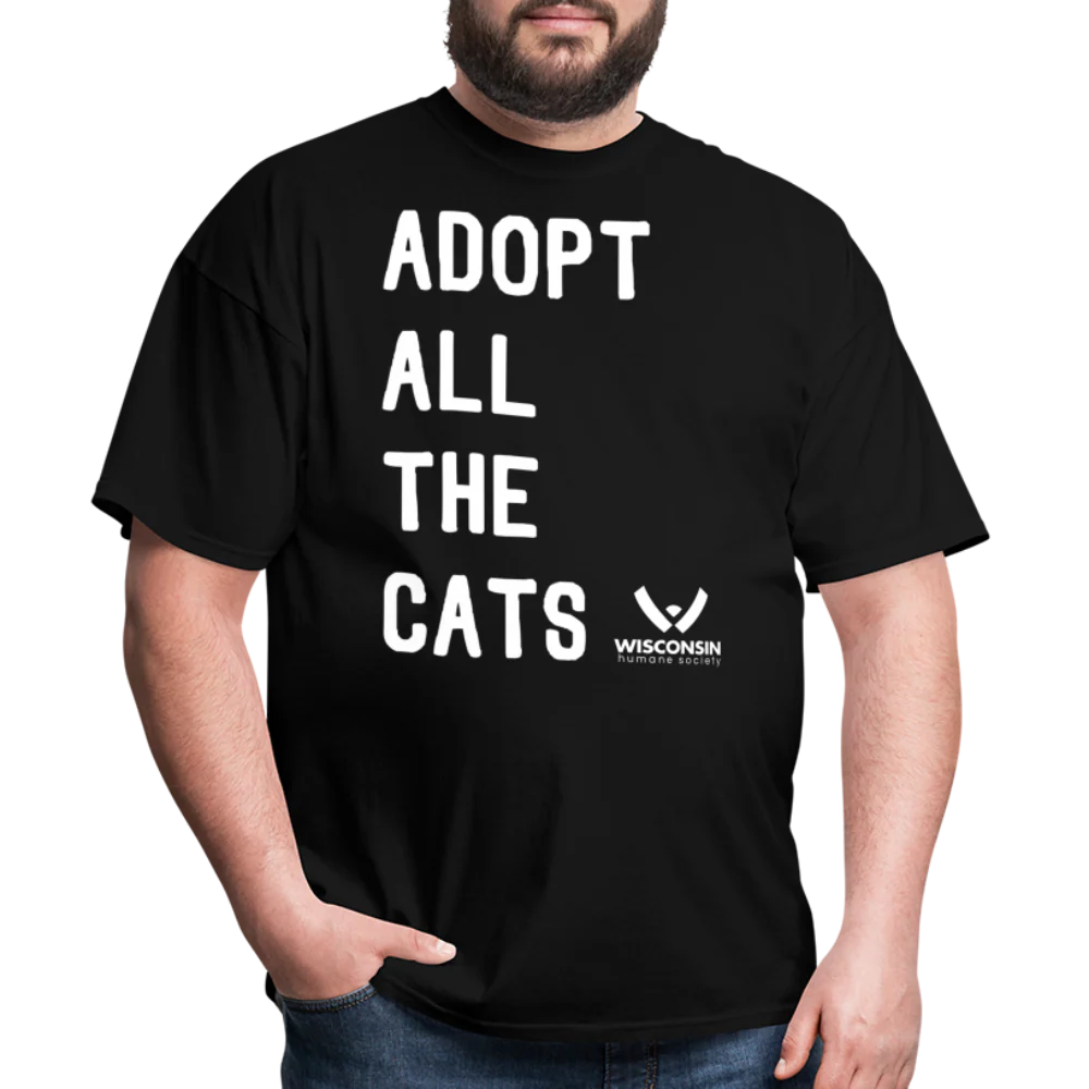 Adopt All the Cats Classic T-Shirt - Image 18