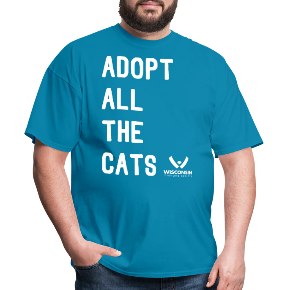 Adopt All the Cats Classic T-Shirt - Image 6