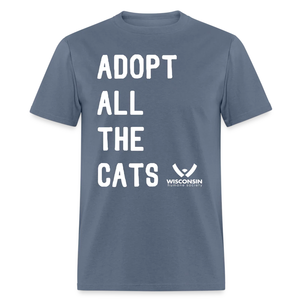 Adopt All the Cats Classic T-Shirt - Image 7