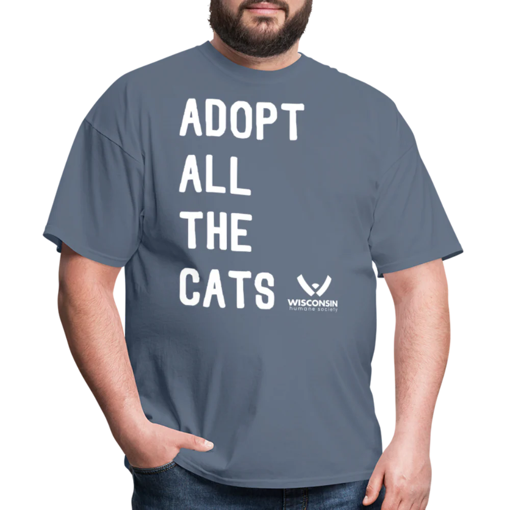 Adopt All the Cats Classic T-Shirt - Image 8