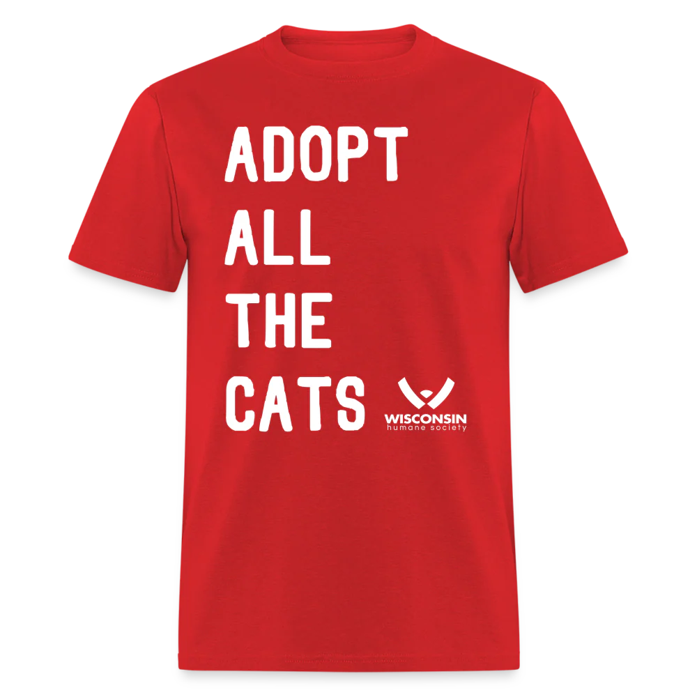 Adopt All the Cats Classic T-Shirt - Image 9