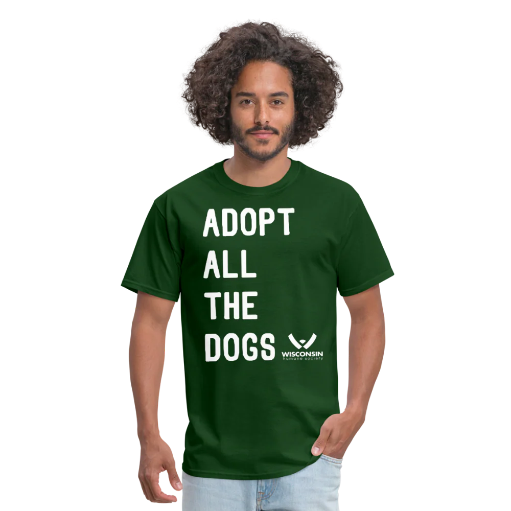 Adopt All the Dogs Classic T-Shirt - Image 20