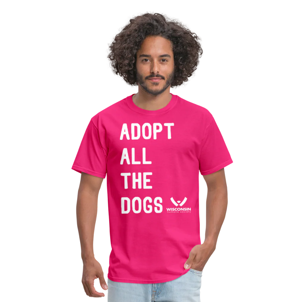 Adopt All the Dogs Classic T-Shirt - Image 4