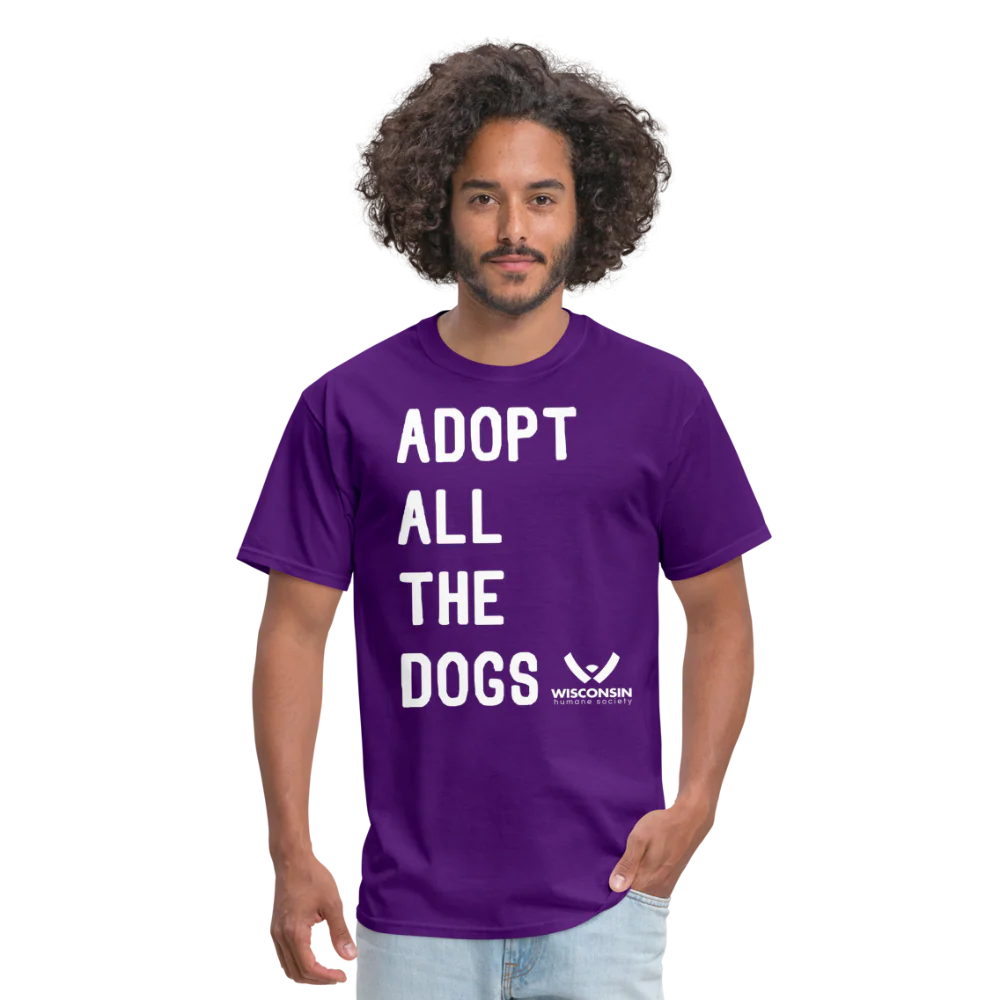 Adopt All the Dogs Classic T-Shirt - Image 8