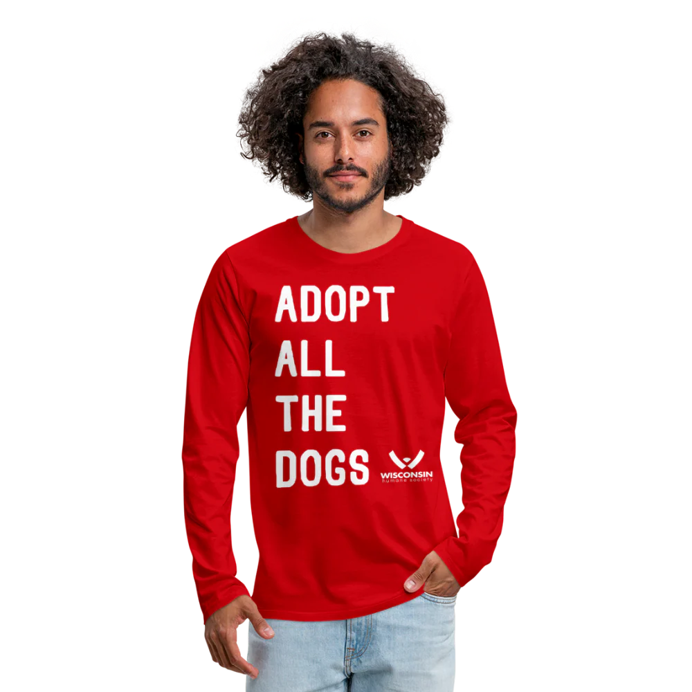 Adoption All the Dogs Classic Premium Long Sleeve T-Shirt - Image 10