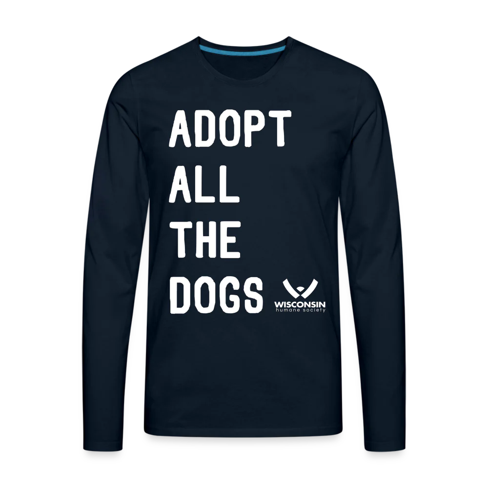 Adoption All the Dogs Classic Premium Long Sleeve T-Shirt - Image 6