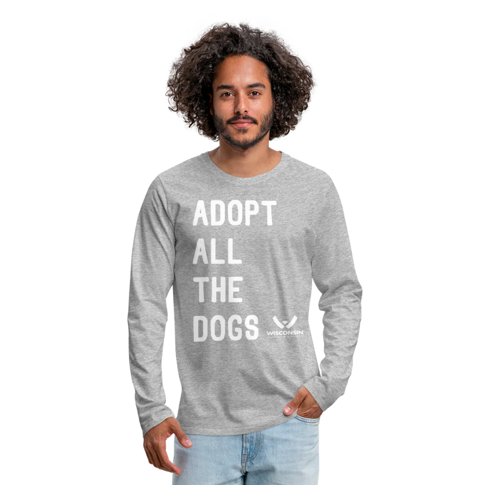 Adoption All the Dogs Classic Premium Long Sleeve T-Shirt - Image 8