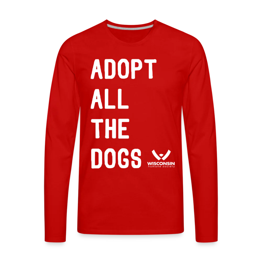 Adoption All the Dogs Classic Premium Long Sleeve T-Shirt - Image 9