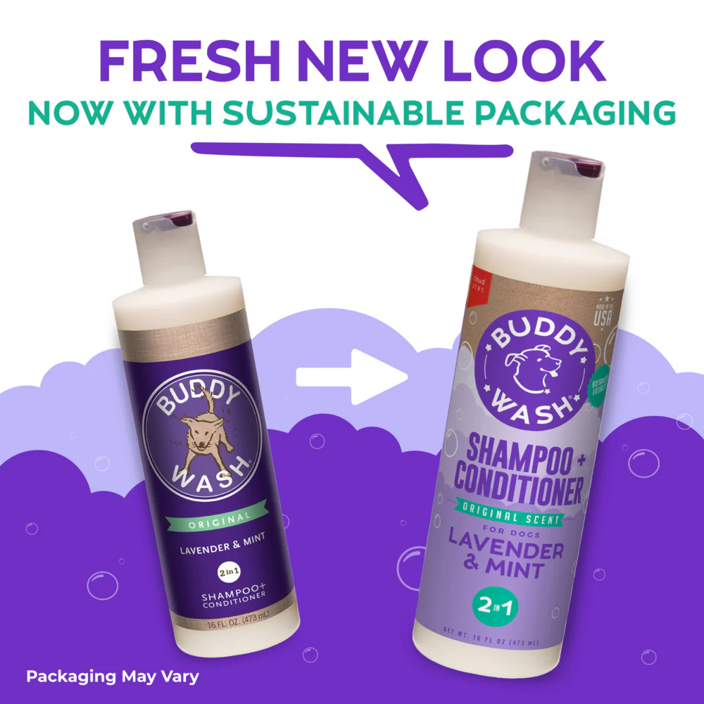 Cloud Star Buddy Wash Original Lavender & Mint Dog Shampoo & Conditioner - Image 3
