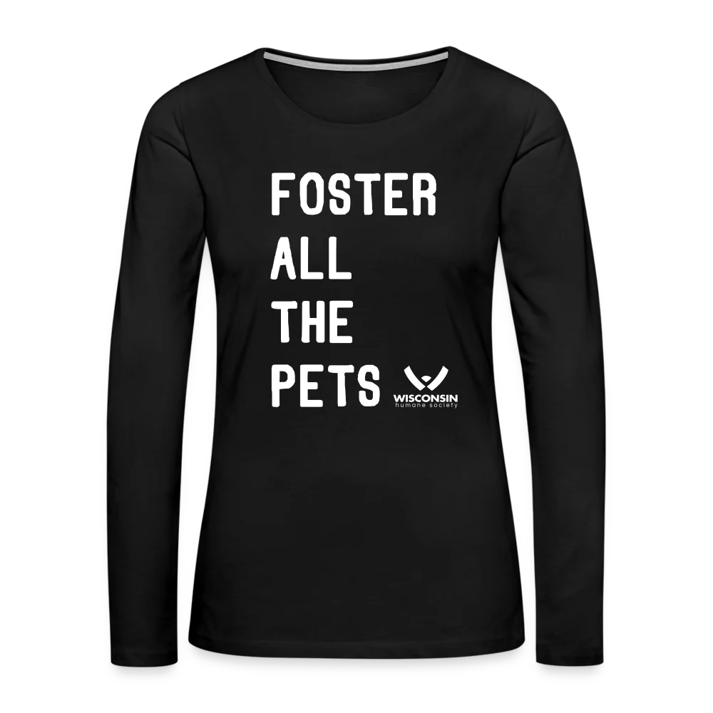 Foster All the Pets Contoured Premium Long Sleeve T-Shirt - Image 13