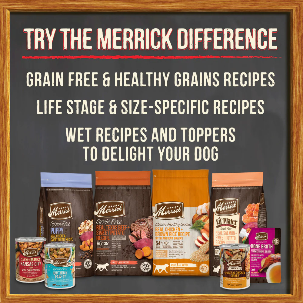 Merrick Grain Free Beef Bone Broth Wet Dog Food Topper - Image 7