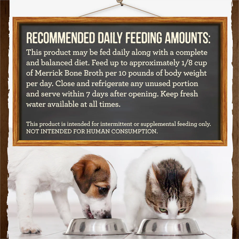 Merrick Grain Free Chicken Bone Broth Wet Dog Food Topper - Image 10