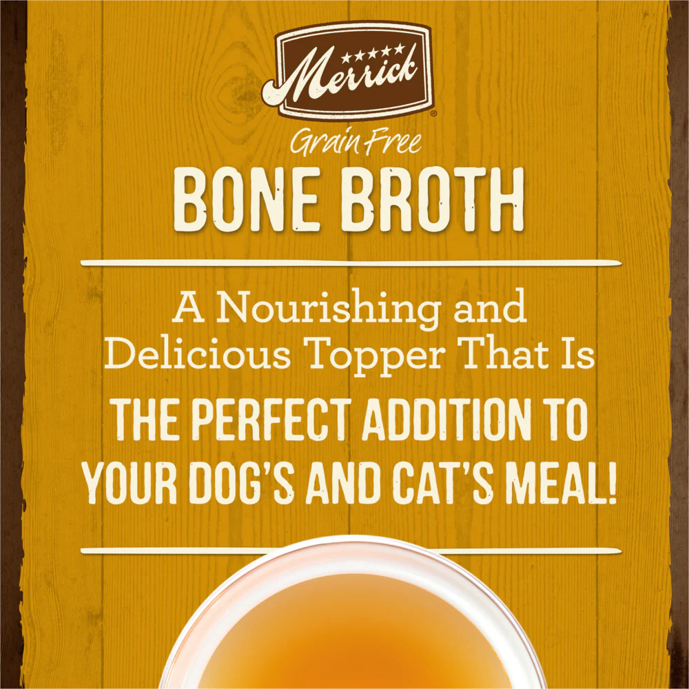 Merrick Grain Free Chicken Bone Broth Wet Dog Food Topper - Image 5