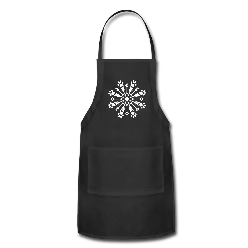Paw Snowflake Adjustable Apron - Image 11