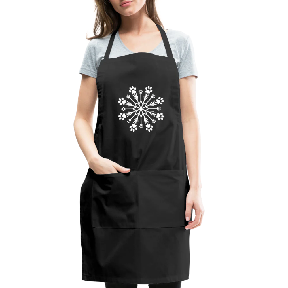 Paw Snowflake Adjustable Apron - Image 12