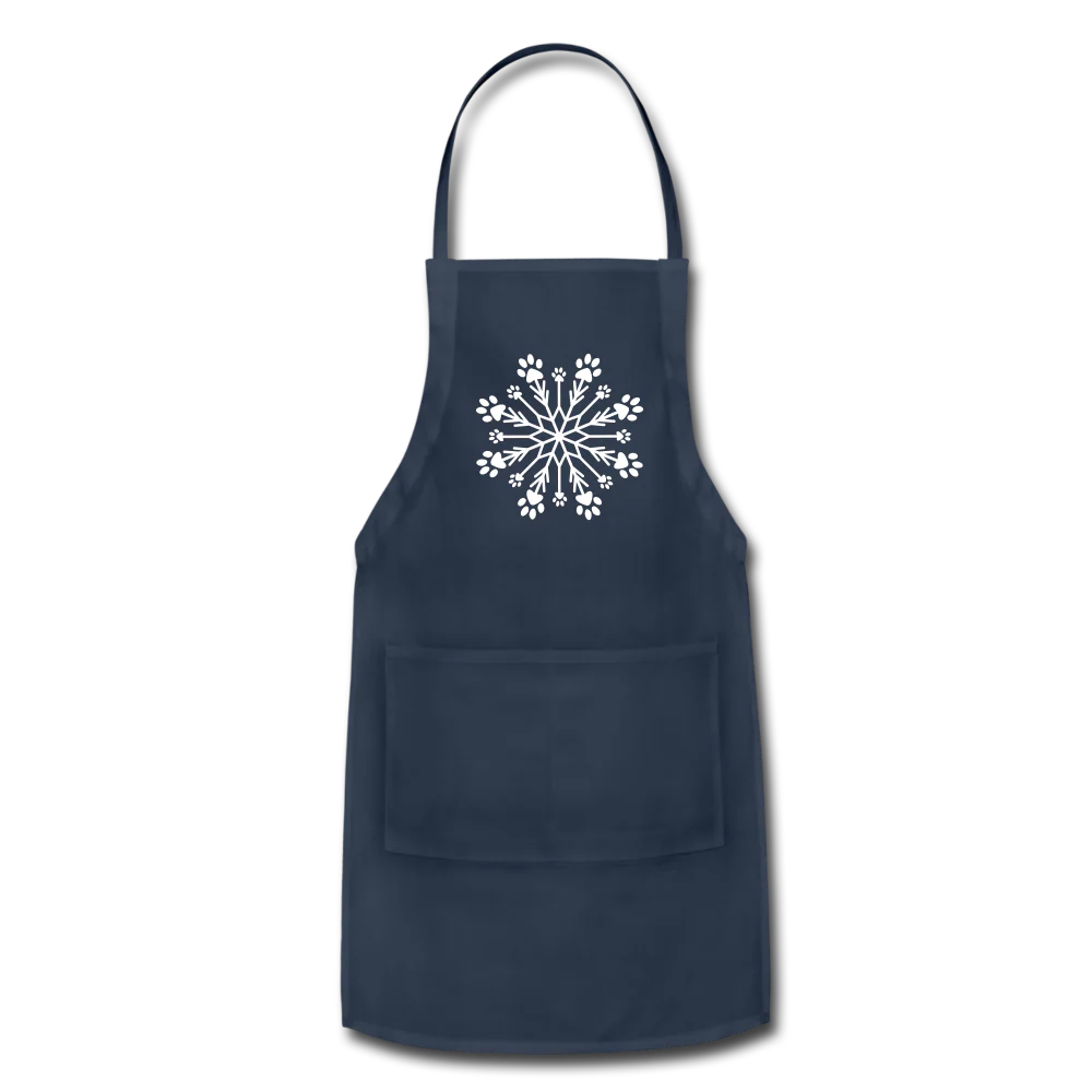 Paw Snowflake Adjustable Apron - Image 13