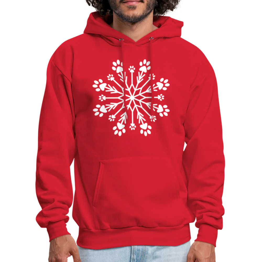 Paw Snowflake Classic Hoodie - Image 17