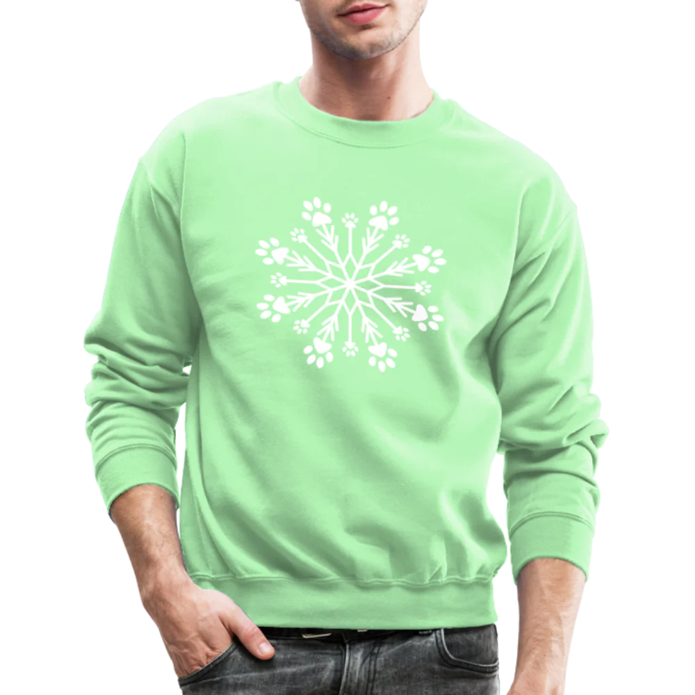 Paw Snowflake Classic Sweatshirt - Image 10