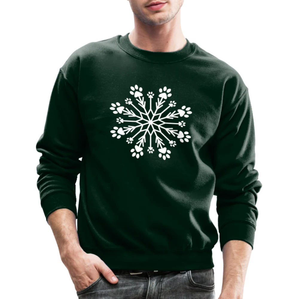 Paw Snowflake Classic Sweatshirt - Image 6