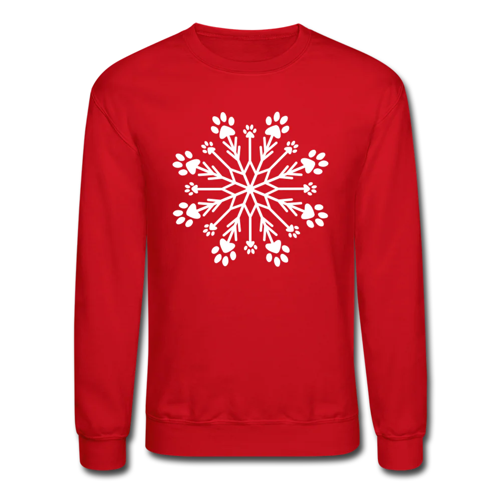 Paw Snowflake Classic Sweatshirt - Image 7