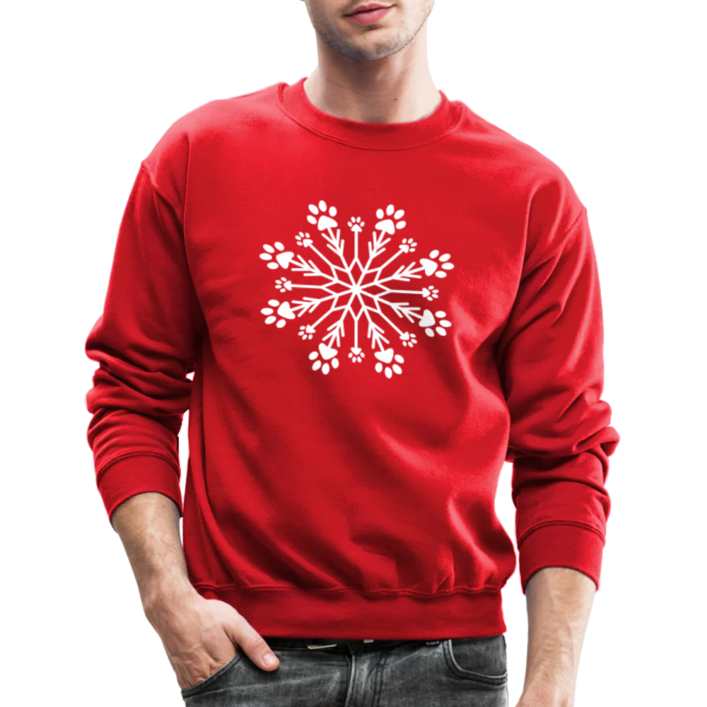 Paw Snowflake Classic Sweatshirt - Image 8