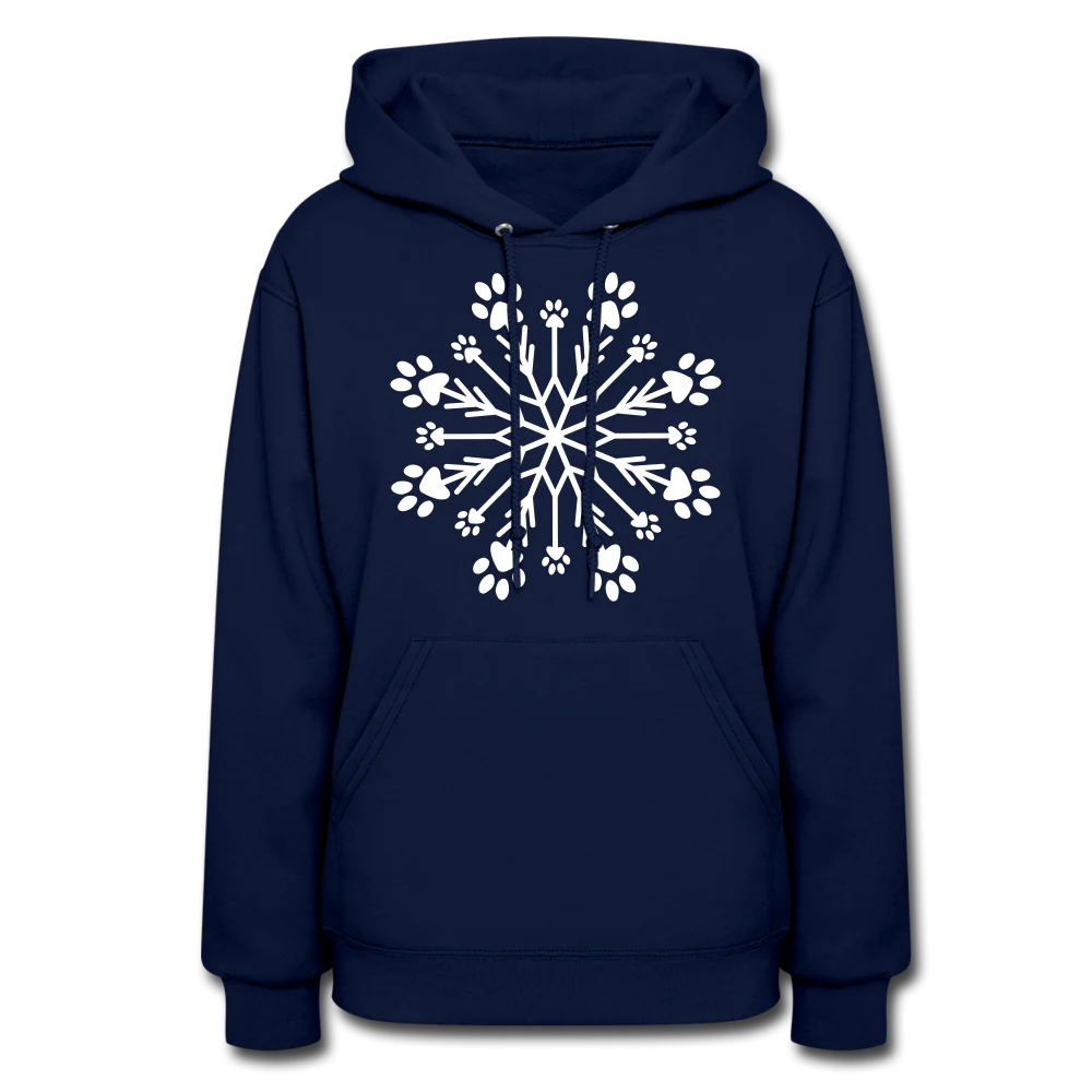 Paw Snowflake Contoured Hoodie - Image 13
