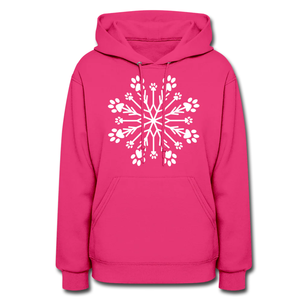 Paw Snowflake Contoured Hoodie - Image 3