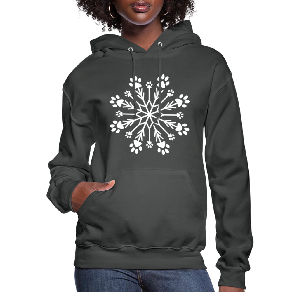 Paw Snowflake Contoured Hoodie - Image 8