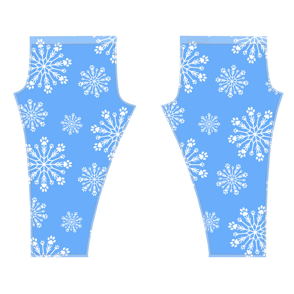 Paw Snowflake Leggings - Image 4