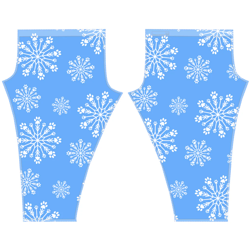 Paw Snowflake Leggings - Image 6