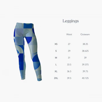 Paw Snowflake Leggings - Image 7