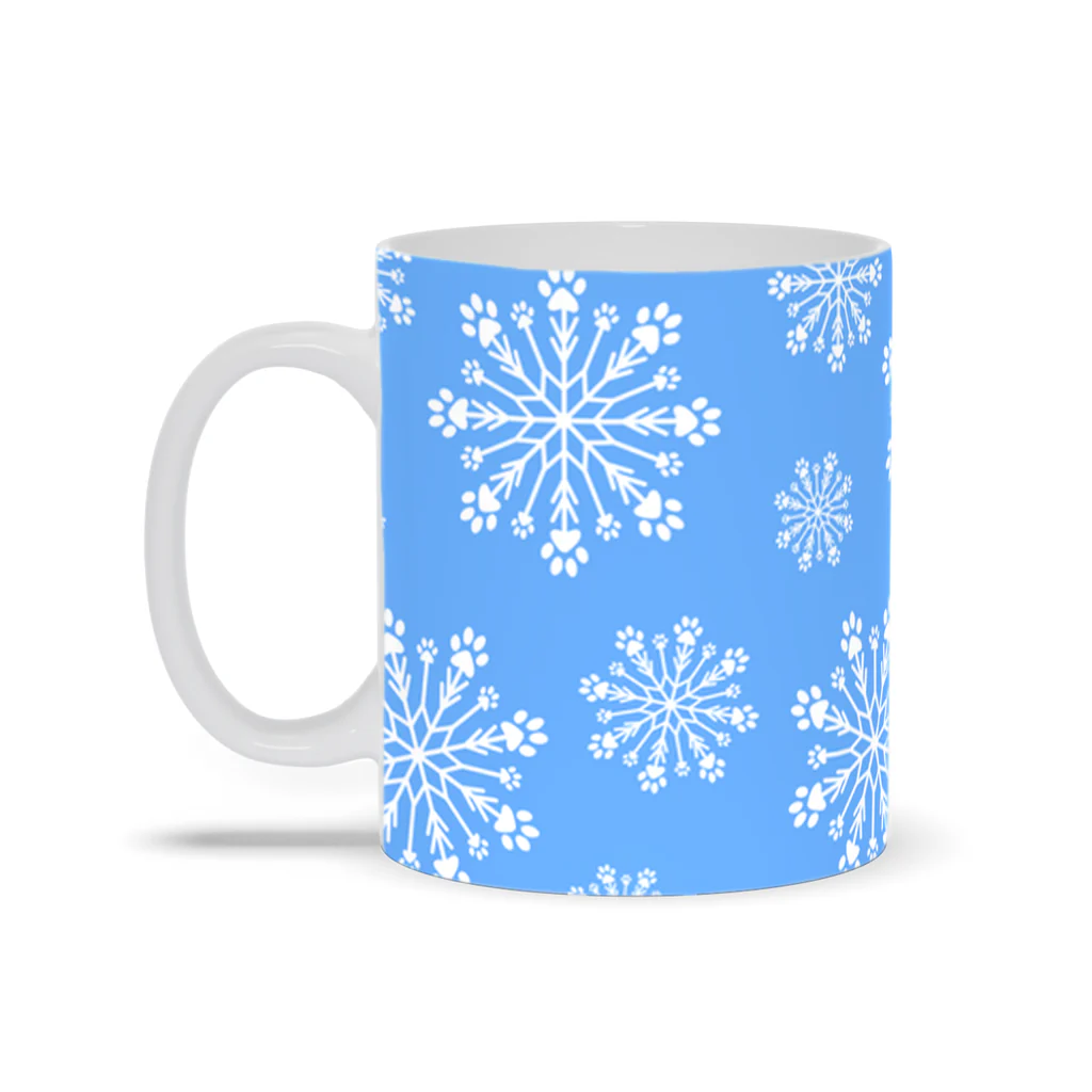 Paw Snowflake Mug - Image 3