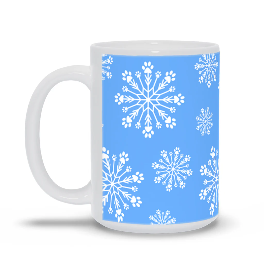 Paw Snowflake Mug - Image 6