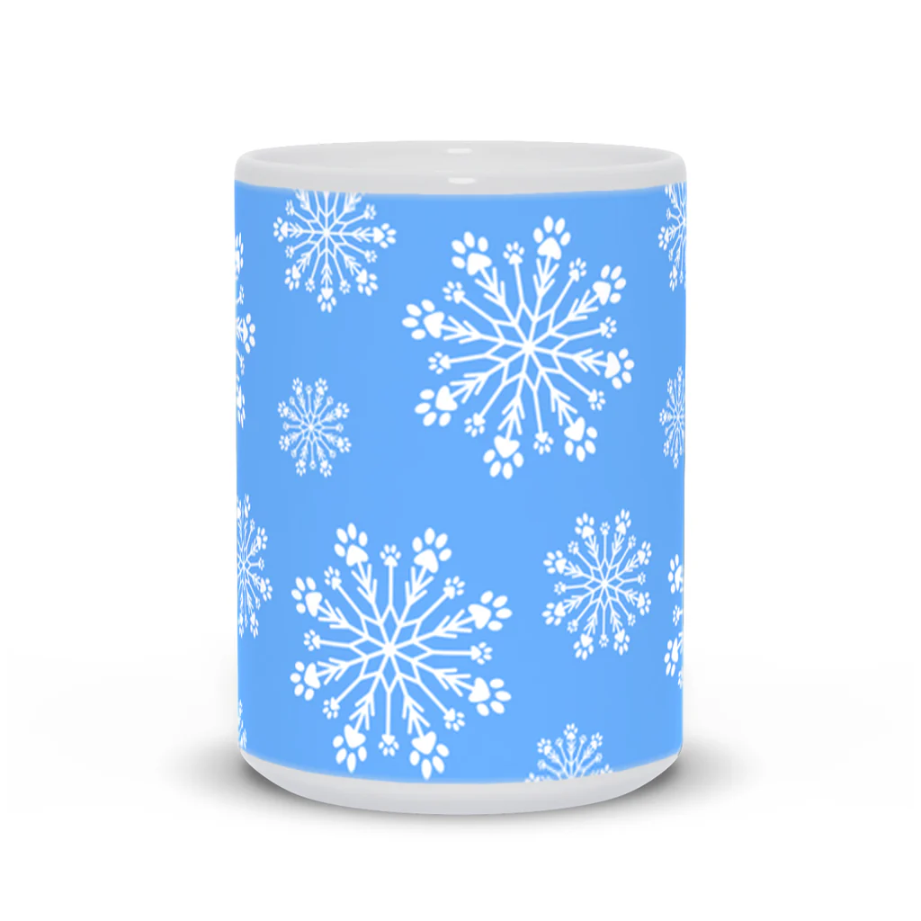 Paw Snowflake Mug - Image 7