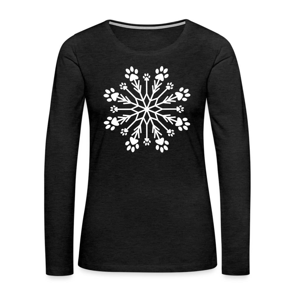 Paw Snowflake Premium Long Sleeve T-Shirt - Image 5