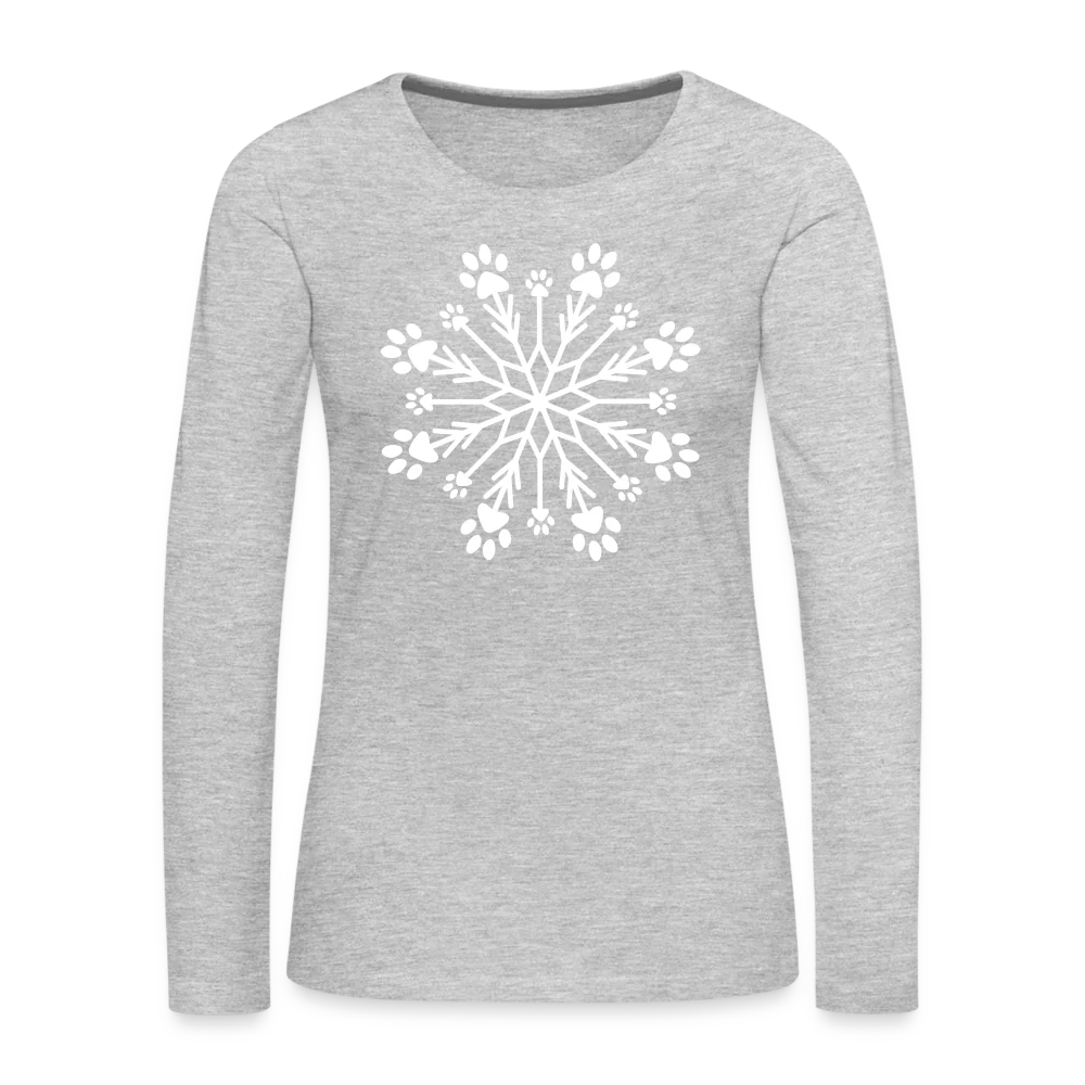 Paw Snowflake Premium Long Sleeve T-Shirt - Image 8