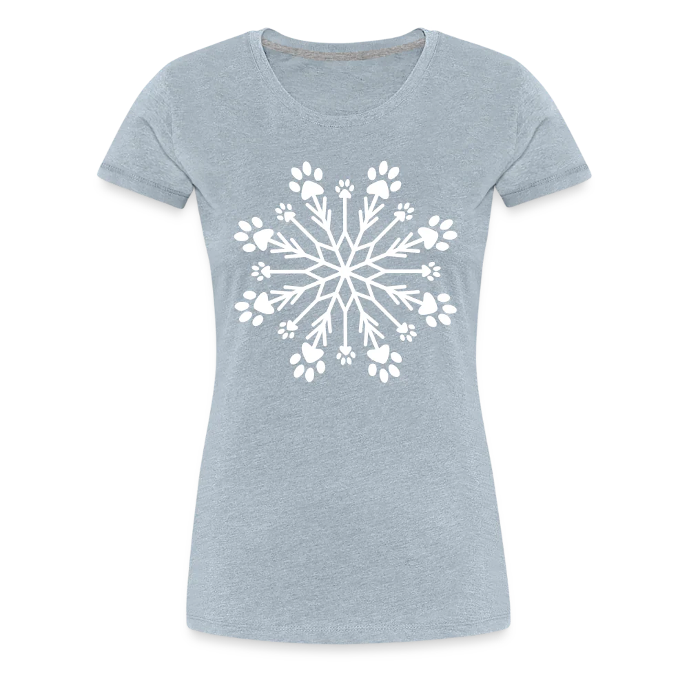 Paw Snowflake Premium T-Shirt - Image 17