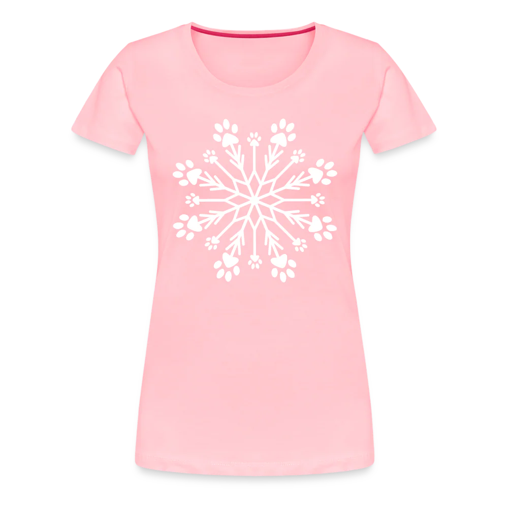 Paw Snowflake Premium T-Shirt - Image 20
