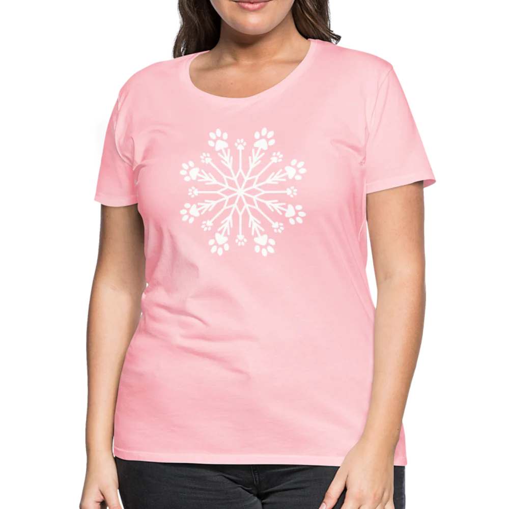Paw Snowflake Premium T-Shirt - Image 22