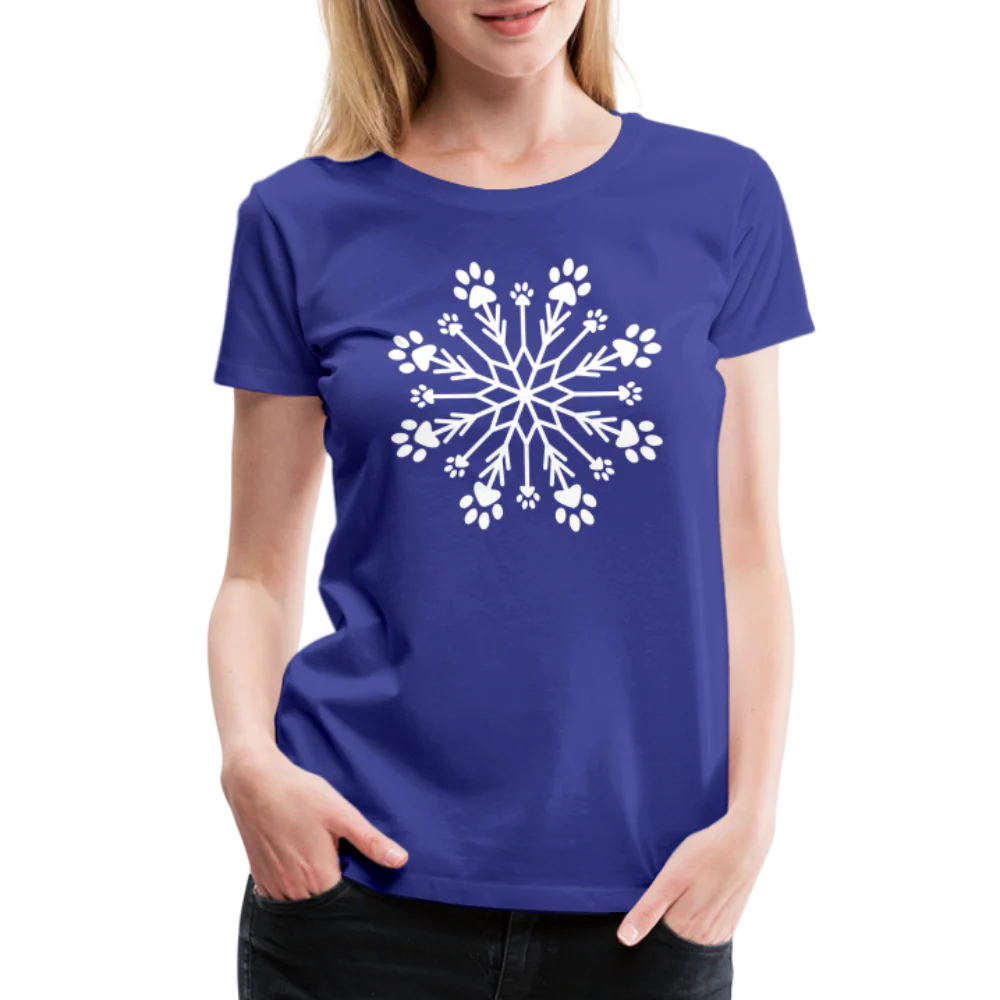 Paw Snowflake Premium T-Shirt - Image 30