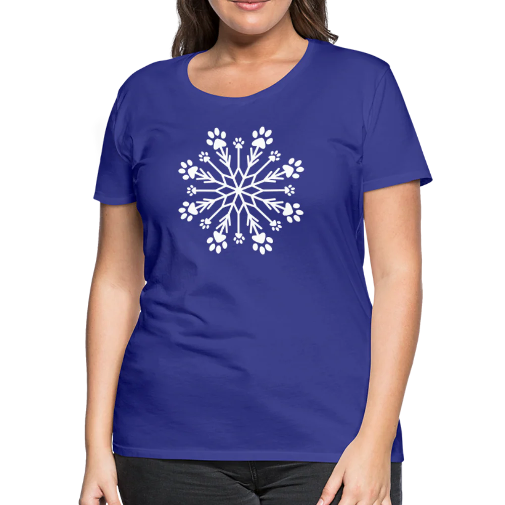Paw Snowflake Premium T-Shirt - Image 31