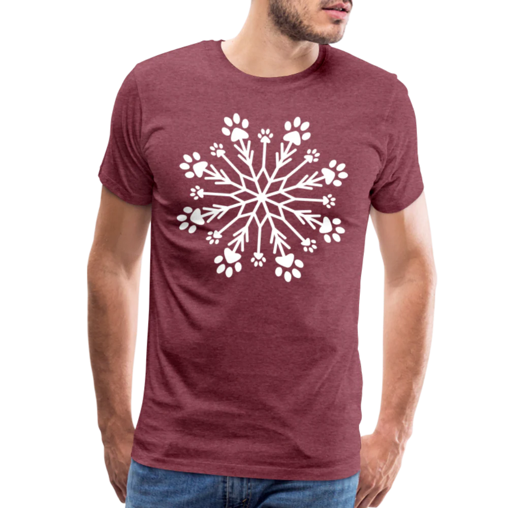 Paw Snowflake Premium T-Shirt - Image 11
