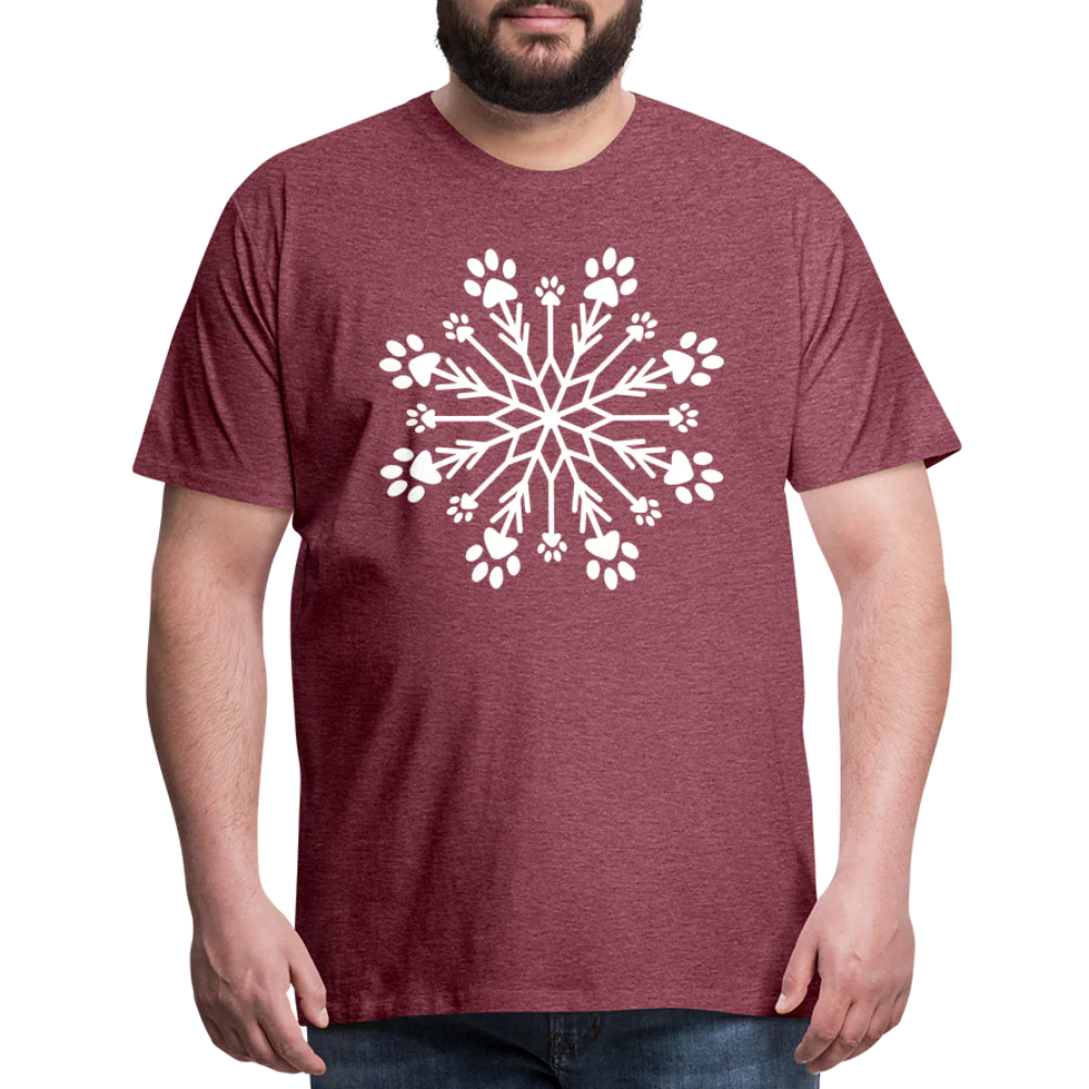 Paw Snowflake Premium T-Shirt - Image 12