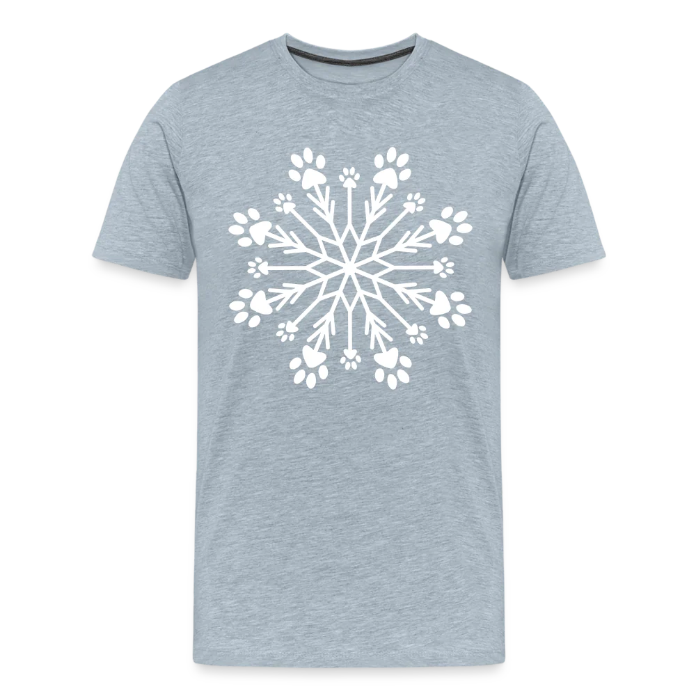 Paw Snowflake Premium T-Shirt - Image 13