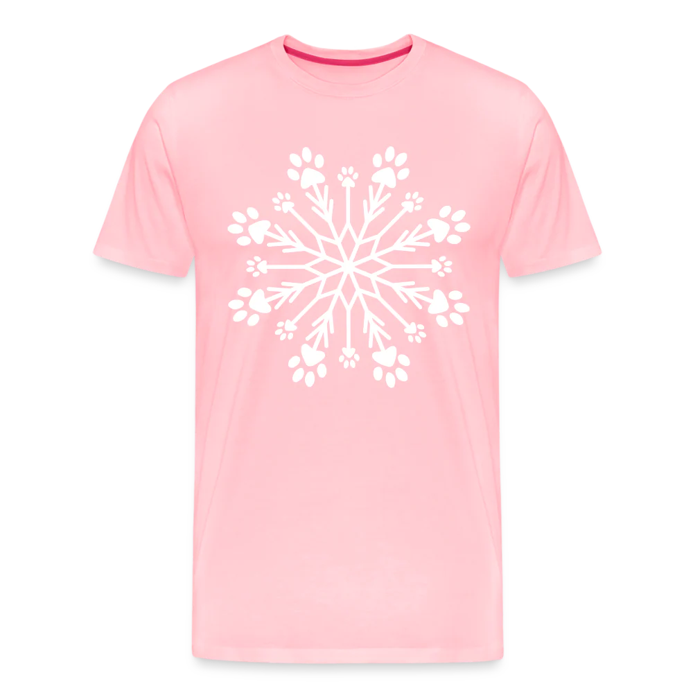 Paw Snowflake Premium T-Shirt - Image 16