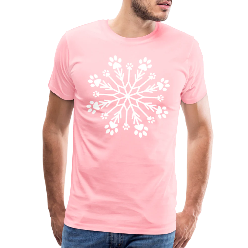 Paw Snowflake Premium T-Shirt - Image 17